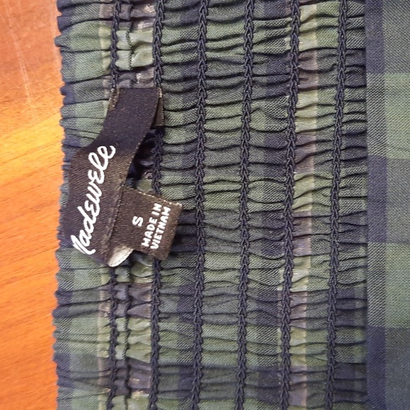 NWOT Madewell crop blouse - Picture 9 of 12